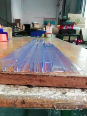 प्लास्टिक ईएसडी ट्यूब पीसी साफ़ एंटी स्टेटिक पैकेजिंग ट्यूब